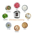 thumbnail image 2 of Mecor 7-IN-1 12QT ML160A-H Multi-use Pot Electric Pressure Cooker,Slow Cooker,Rice Cooker,Steamer,Sauté,Yogurt Maker and Warmer,Stainless Steel,Silver, 2 of 7