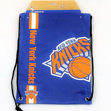 Logo Drawstring Backpack - Forever Collectibles New York Knicks Drawstring Backpack Gym Sack
