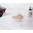thumbnail image 3 of Gourmet Shield - Funda de malla para alimentos, para picnic, para comidas ininterrumpidas, fundas de malla fina con cinta en la parte inferior, reutilizables y plegables para un fácil almacenamiento,, 3 of 5