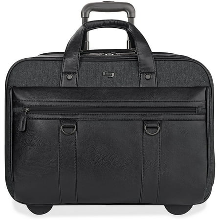 Solo USLEXE9354 US Luggage Bradford Rolling Case, Black and Gray