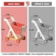 thumbnail image 4 of Set de carrito de compras Pretend Play Jovow, 102 piezas, rojo y accesorios, 4 of 7