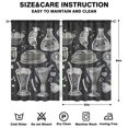 thumbnail image 2 of Kitchen Food Colorful Cooking Chef Curtains-blackout Curtains Bedroom Decor Living Room Darkening Grommet Window Drapes 2 Panels Set 52"x 84", 2 of 2