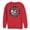 Red, variant on Men's Where's Waldo Hide and Seek Champion Sweatshirt Charcoal Heather Medium