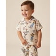 thumbnail image 5 of Disney Toy Story 2 Piece Boys Cotton Gauze Matching Outfit Toddler to Little Kids Sizes (Cream, 4T), 5 of 6