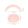 thumbnail image 2 of FOMIYES 1Jgo Cubierta Rosa Para Auriculares Inalámbricos Con Cojín Acolchado Tpu Resistente Y Removible, 2 of 7
