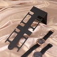 thumbnail image 2 of Hytrove Expositor De Relojes Y Negro En Forma L Con Superficie Lisa Y Material De Hierro, 2 of 8