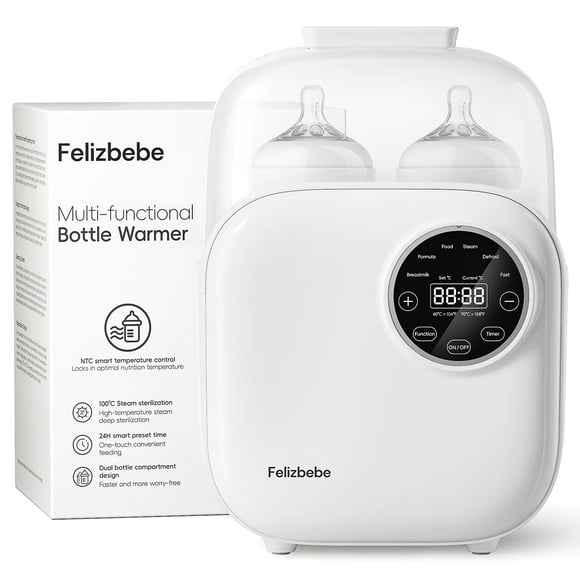 Calentador de biberones Felizbebe 10 en 1 con control preciso de temperatura