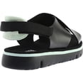 thumbnail image 4 of Women's Camper Oruga Platform Sandal Black Leather 40 M, 4 of 6