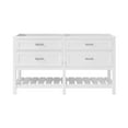 thumbnail image 5 of Craft + Main LSBV6022D Lawson 60" Double Free Standing Vanity Cabinet Only – - Aegean Blue, 5 of 7