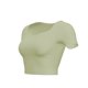 thumbnail image 4 of Tops de Yoga para Mujeres Secado Corto con Elástico Y Cojín de Pecho, Top Deportivo de Ajuste Apretado para Primavera Verano, 4 of 4