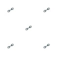 thumbnail image 3 of Justharion Strip Fuses Rustproof Car Supplies Auto Parts Vehicle Components Upgraded Fittings Handy Installation Automotive Replaced Part 80A 5Set, 3 of 6