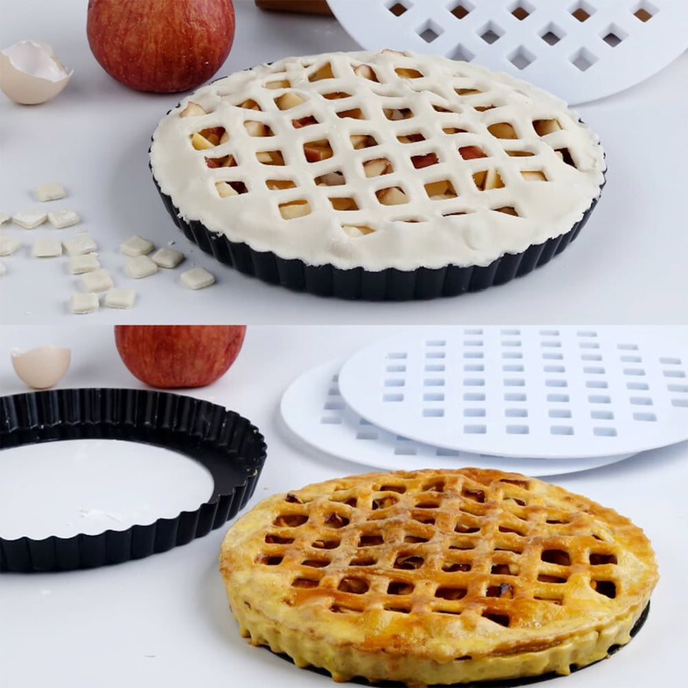 Apple Pie Tart Pan And Pizza Crust Mould Set Make Lattice Pastries