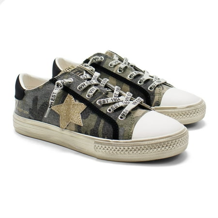 

Vintage Havana Women s Alive Fashion Sneakers Camo 6.5 M US