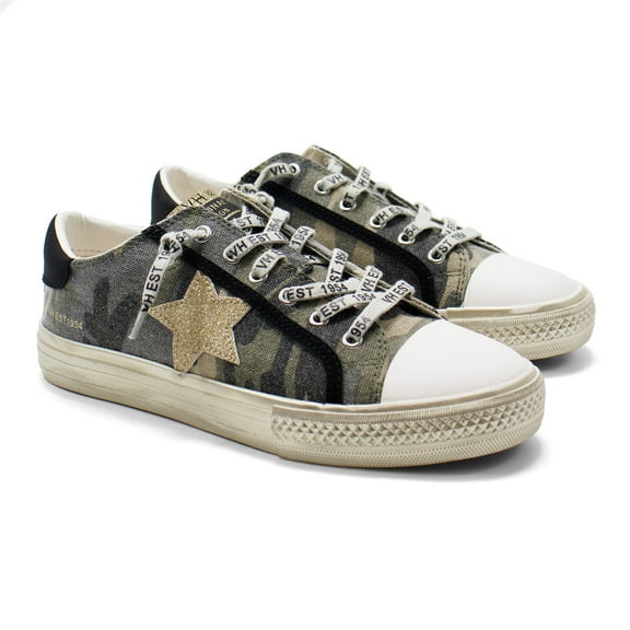 Vintage Havana Women's Alive Fashion Sneakers, Camo,5.5 M US