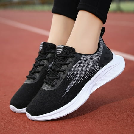 

PhoneSoap Women s Leisure Breathable Mesh Outdoor Fitness Running Sport Sneakers Shoes Black