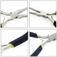 thumbnail image 3 of Small for Precision Craft Jewellery Bent Flat Nose Side Round End cut Pliers, 3 of 8