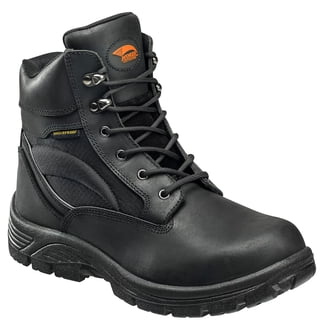 Avenger Work Boots Mens Framer Composite Toe Black Leather 6 