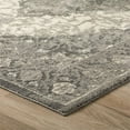 thumbnail image 5 of Addison Rugs Emporium 3'3" x 5'1" Rectangle Microfiber Area Rug in French Gray, 5 of 7