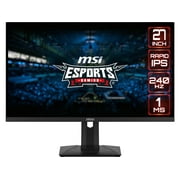 MSI G274QPX 27" WQHD Gaming LCD Monitor - 16:9 - 27" Class - Rapid IPS - 2560 x 1440 - 1.07 Billion Colors - Adaptive Sync/G-Sync Compatible - 400 Nit - 1 ms - 240 Hz Refresh Rate - HDMI - DisplayPort