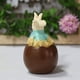 thumbnail image 4 of Pascua Chocolate Cáscara De Huevo Pareja Familia Conejito Ornamento Primavera Pascua Decoraciones Resina Conejito Decoraciones Figuritas Artesanías Scienceny FN007190-03, 4 of 6