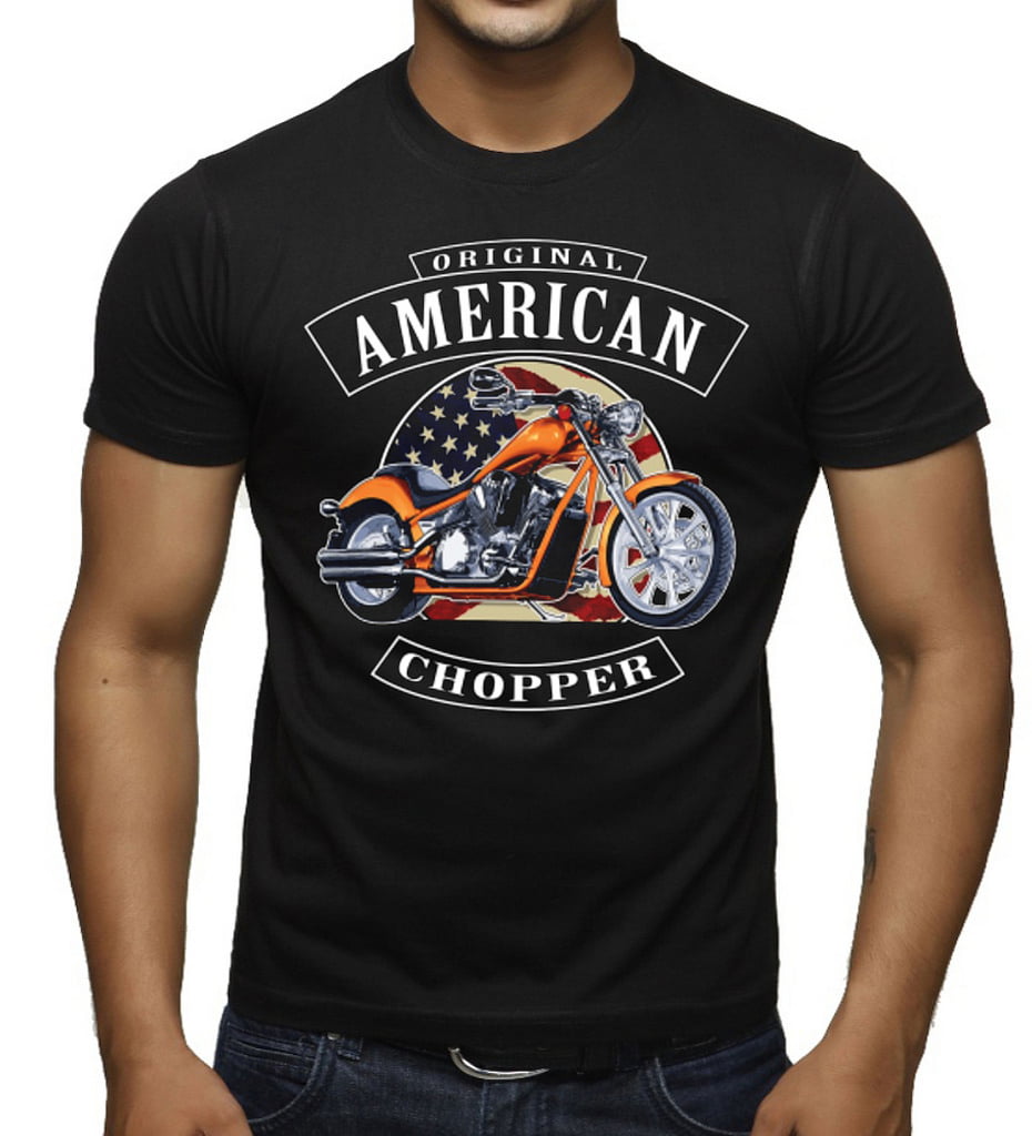 American Chopper Slavati Logo T-SHIRT BLACK 