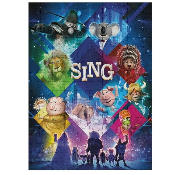 Sing Jigsaw Puzzle 35-1000 Piece Gift for Birthday Holiday Home Decor