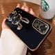 thumbnail image 2 of Note11s Luxury Rabbit Holder Case On For Xiaomi Redmi Note 11 Pro 4g 5g 10s 11s 9 10 9s 8 7 Plating Silicone Stand Cover 10c 9c, 2 of 5