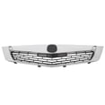 thumbnail image 4 of Kojem Front Bumper Upper Grille Chrome Replacement Mesh Grill for 2009 2010  ACURA TSX, 4 of 12