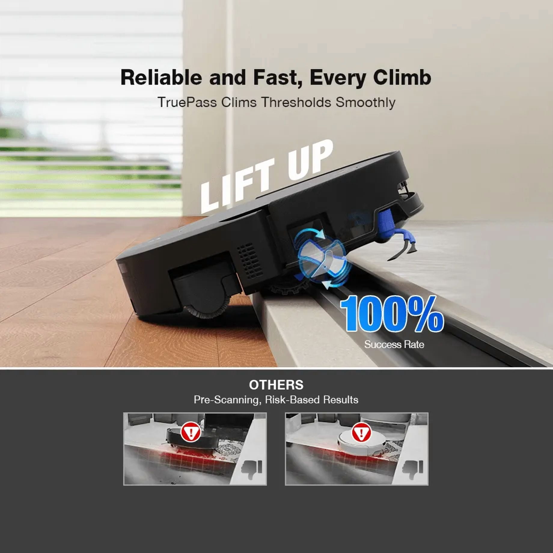 ECOVACS DEEBOT T90 PRO OMNI Robot Vacuum and Mop, 30,000Pa Suction, Instant Self-Cleaning OZMO Roller Mop