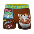 thumbnail image 1 of Crazy Boxer Kellogg's Cocoa Rice Krispies Men's Boxer Briefs-XLarge (40-42), 1 of 4