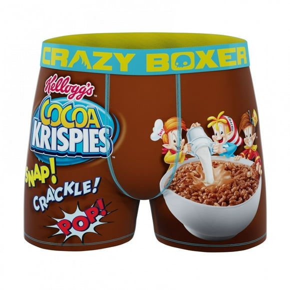 Crazy Boxeur Kellogg's Cacao Rice Krispies Boxeurs pour Hommes-Moyen (32-34)