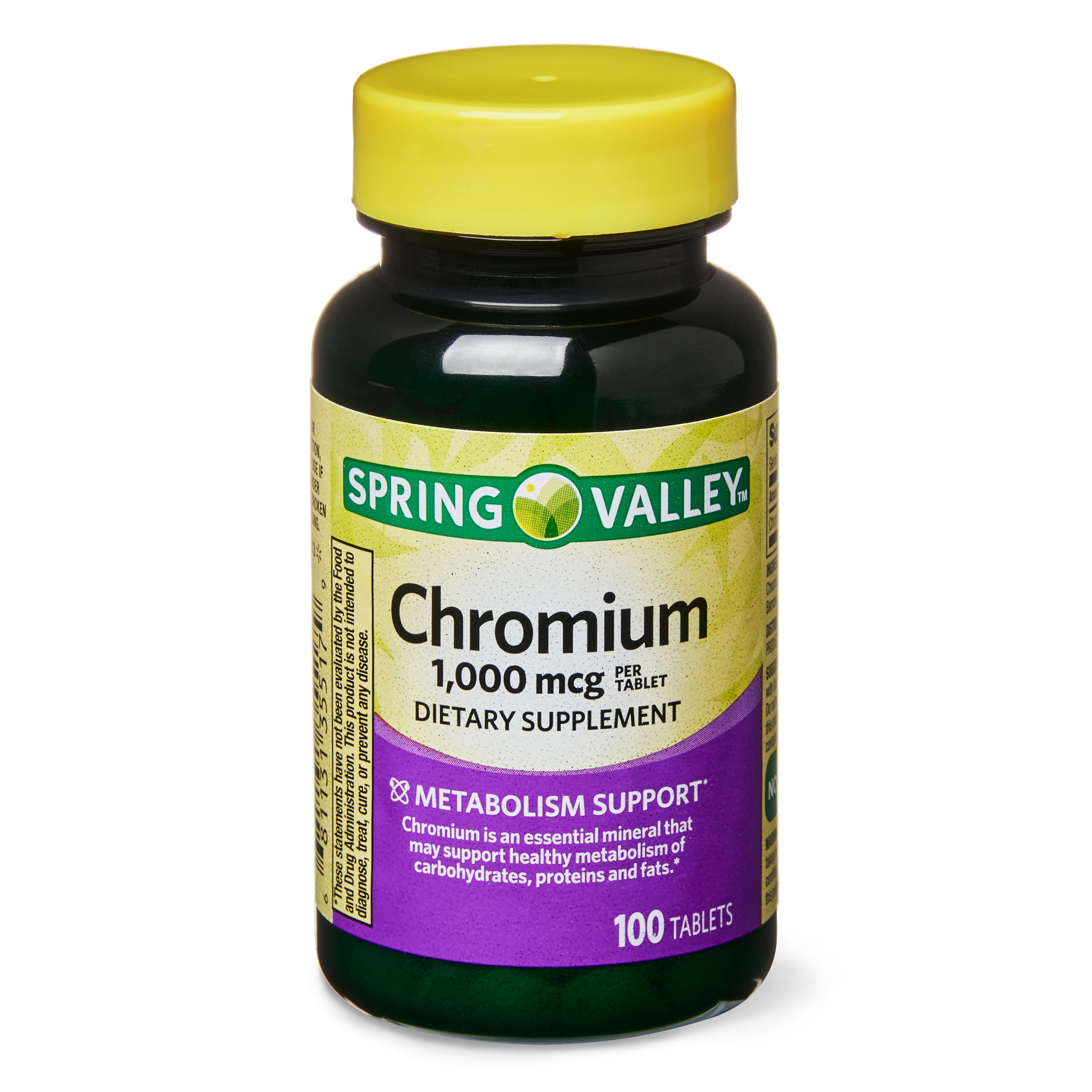 cinnamon and chromium spring valley ingredients