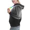 thumbnail image 2 of Haiem Monochrome Abstract Lines for Women's Fashion Hoodies & Sweatshirts with Kangaroo Pocket,Hooded Sweatshirt with Eye-catching Drawstrings-X-Large, 2 of 7
