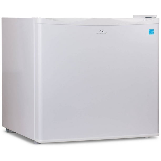 Commercial Cool CCUK12W Réfrigérateur Vertical 1,2 Pi3 avec Thermostat Réglable et Réfrigérant R600a, Blanc