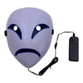 thumbnail image 1 of Face Cover Anime Glowing Headgear Party Cosplay Props Para Mujeres Hombres Inevent HA044584-02, 1 of 6