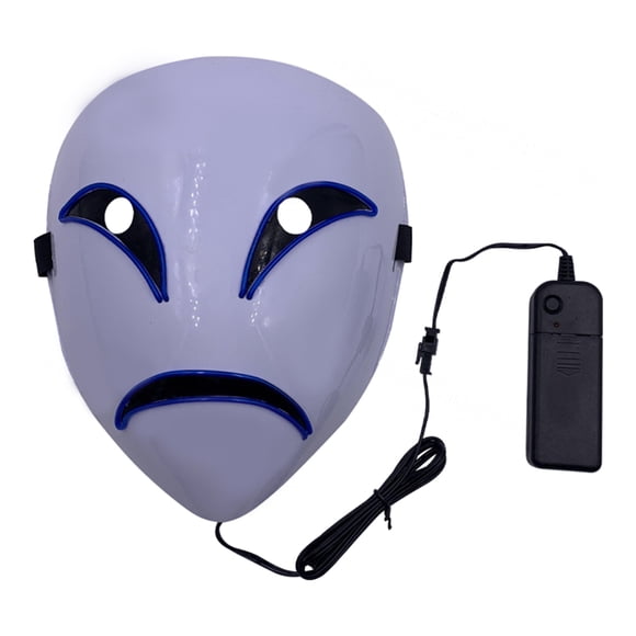 Face Cover Anime Glowing Headgear Party Cosplay Props Para Mujeres Hombres Yuarrent HA044584-02