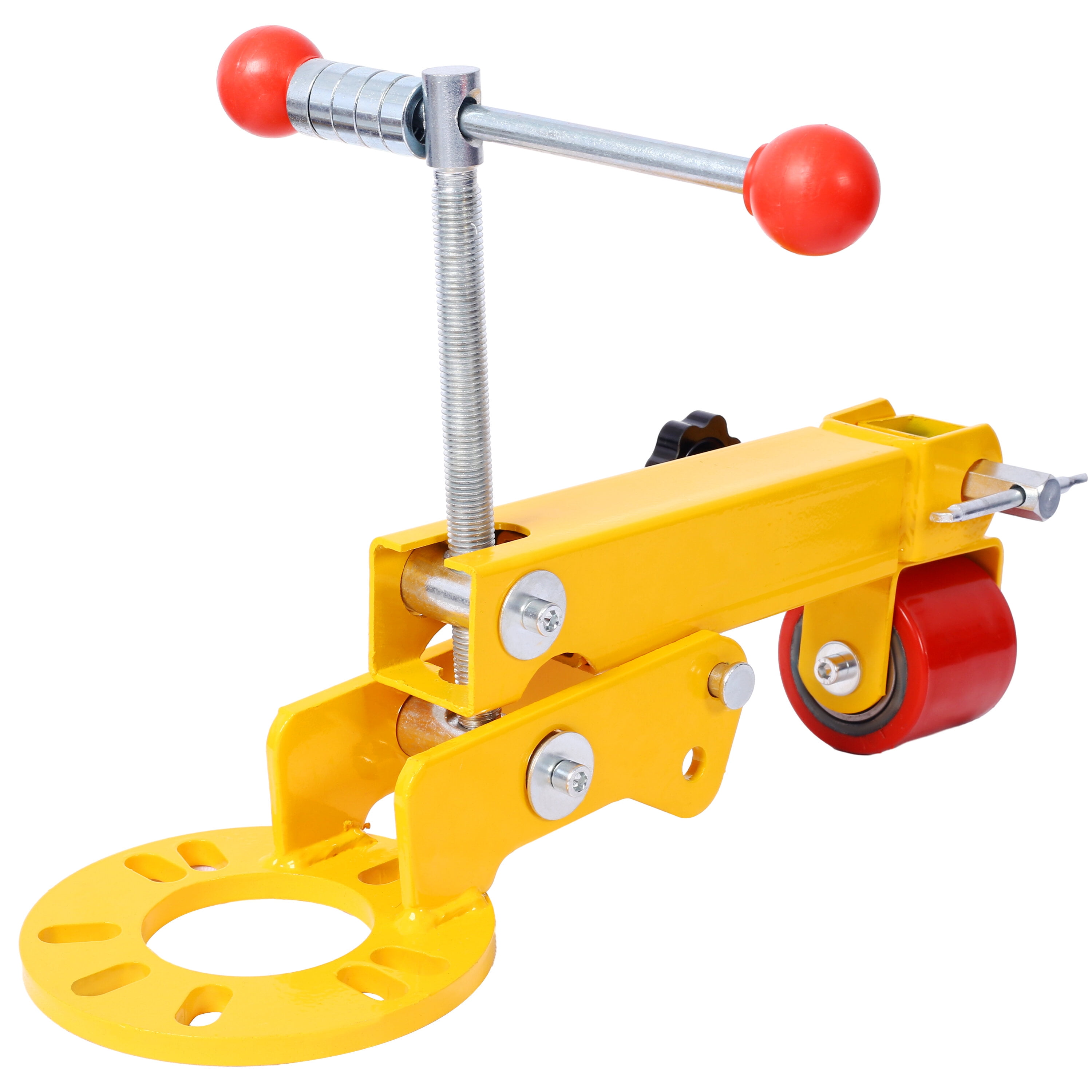 , Fender Roller Tool Lip Rolling Reforming Extending Tools Auto Body Light Truck Lip Wheel Arch Roller Flaring Former Heavy Duty for Automobile Maintenance, Yellow ,Steel ,