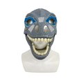 thumbnail image 1 of Cubrebocas de dinosaurio con mandíbula que se abre Disfraz de Halloween para fiesta de cosplay Cubrebocas Accesorios de disfraces Decoraciones de bar Regalos, 1 of 2