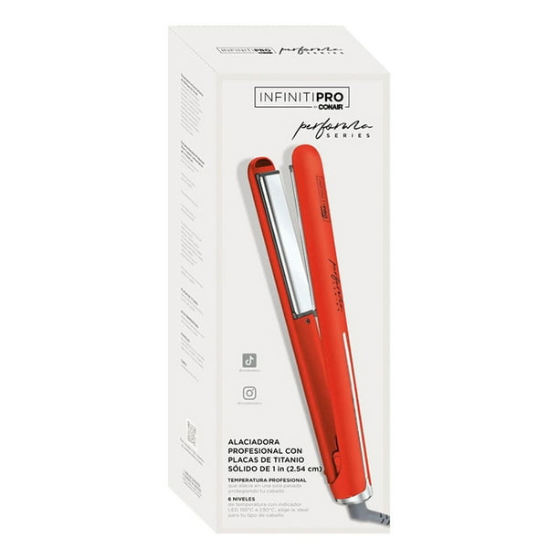 Plancha Alaciadora Conair Plancha Infiniti Pro Conair Roja