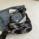 thumbnail image 1 of Bolsos de verano para mujer, bandoleras, novedad de 2025, populares, de un solo hombro, de gran capacidad, con bordado a rayas, para ir al trabajo., 1 of 5