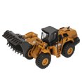 thumbnail image 1 of HUINA 1714 1:50 Scale Tan Zinc Alloy Static Loader Model with Movable Shovel and Swingable Front Body - Highly Simulated Construction Vehicle Replica, Ideal Gift for Collectors, Measures, 1 of 6