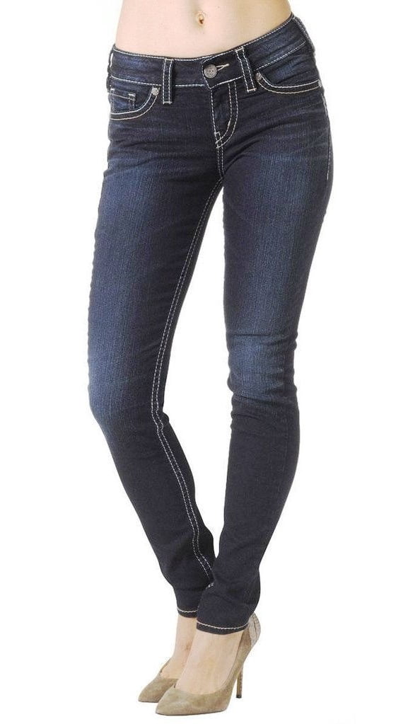 Silver Jeans Denim Womens Suki Mid 