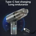 thumbnail image 6 of Cordless Mini Vacuum, Multi-Function Handheld Portable Vacuum Cleaner - Cleaning Dust, Hairs, Crumbs, for Keyboard, Computer, Car, Pet House, Gray, 6 of 6