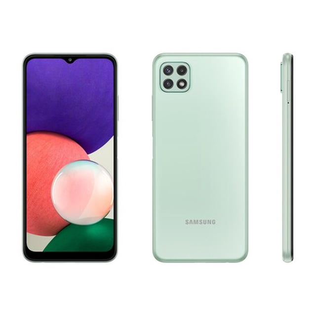 Smartphone Samsung Galaxy A22 4GB RAM 64GB Verde Menta Desbloqueado