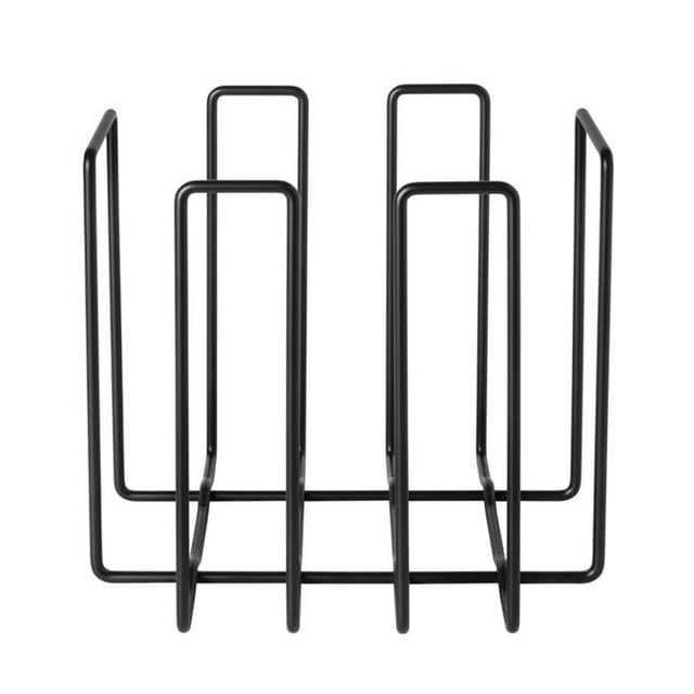 Blomus 65927 Magazine Holder Recycling Container Black Wires