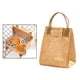 thumbnail image 4 of Bolsa de Almuerzo de Papel Térmico Caja Aislada Enfriador Bolsa de Refrigerio Reutilizable para Mujer Marrón+Bolsa de Almuerzo de Papel Térmico Caja a Baoblaze Bolsa de almuerzo Tyvek, 4 of 8