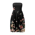 thumbnail image 4 of Ketyyh-chn99 Robes d'Été Femme Robe Élégante de Soirée Robe de Plage Robe d'Automne Décontractée Ample Mini Robe Noir,P, 4 of 5