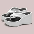 thumbnail image 6 of jiaxiM Women's Flip Flops Thong Sandals for Women Cute Indoor Slippers Non- Woven Sole Orthofeet Shoes for Women for Summer Beach, 6 of 8