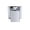Chrome, variant on The akuaplus® square bathtub spout with pull-out diverter and 1/2 in. Slip-On.