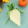 thumbnail image 4 of 10Pcs Easter Carrot Gift Bag - Reusable Plush Carrot Treat Bags with Drawstring, Perfect for Easter Egg Hunt, Candy Storage, Party Favors & Spring Decoration, Easter Party Supplies, 4 of 5